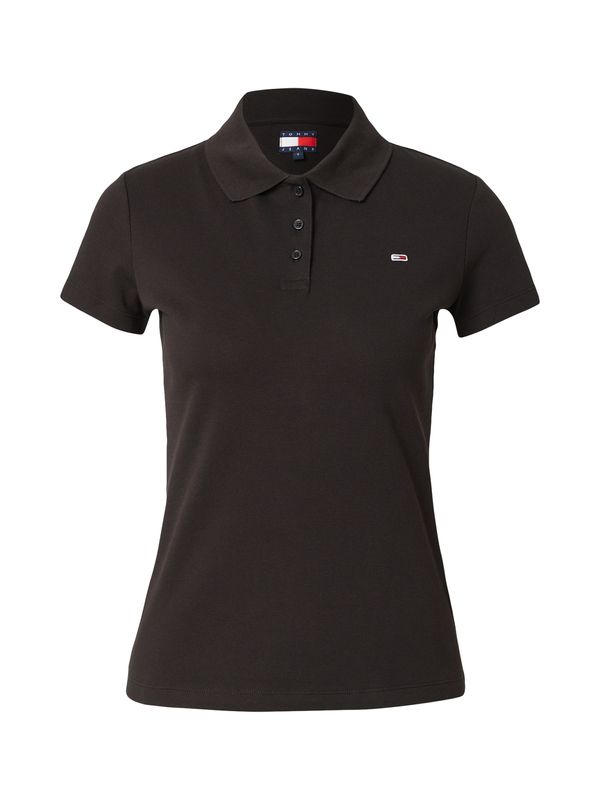 Tommy Hilfiger Tommy Jeans Majica 'ESSENTIAL'  crna
