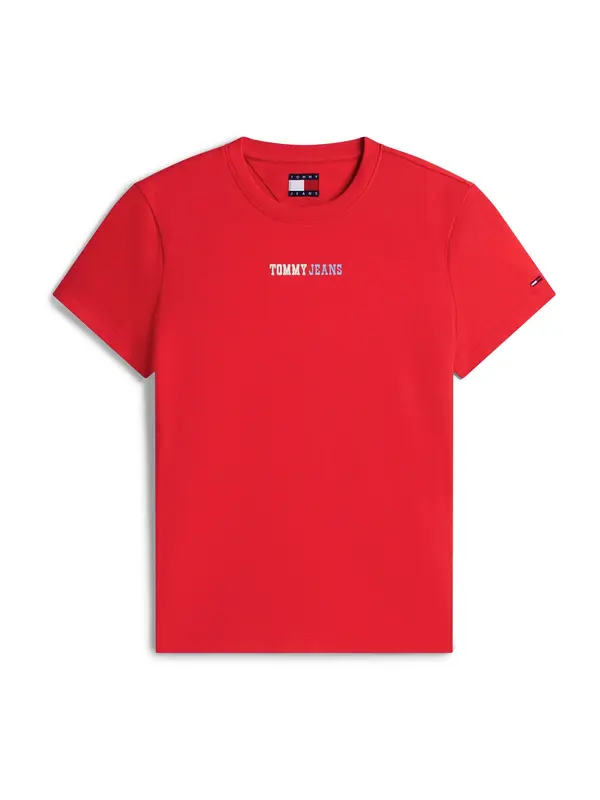 Tommy Jeans Tommy Jeans Majica 'ESSENTIAL'  crvena