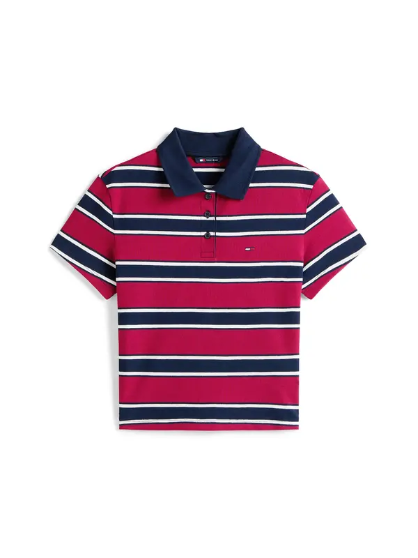 Tommy Jeans Tommy Jeans Majica 'ESSENTIAL'  mornarsko plava / crvena / bijela