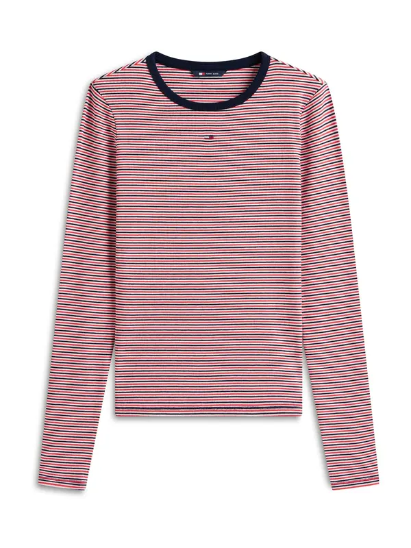 Tommy Jeans Tommy Jeans Majica 'Essential'  mornarsko plava / crvena / bijela