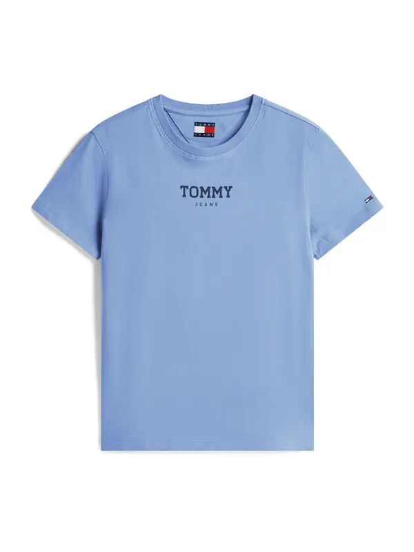 Tommy Jeans Tommy Jeans Majica 'ESSENTIAL'  mornarsko plava / nebesko plava