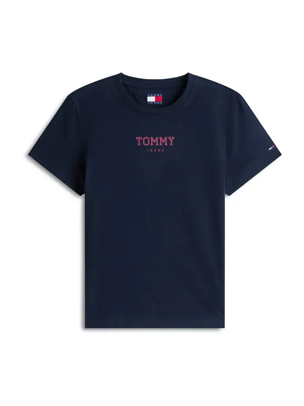 Tommy Jeans Tommy Jeans Majica 'ESSENTIAL'  mornarsko plava / svijetlo crvena