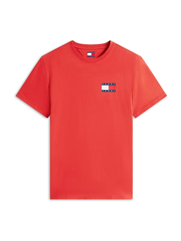 Tommy Jeans Tommy Jeans Majica 'ESSENTIAL'  mornarsko plava / svijetlocrvena / bijela