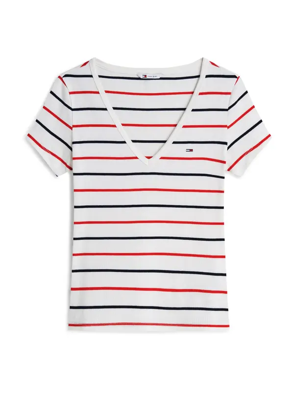 Tommy Jeans Tommy Jeans Majica 'ESSENTIAL'  plava / crvena / bijela