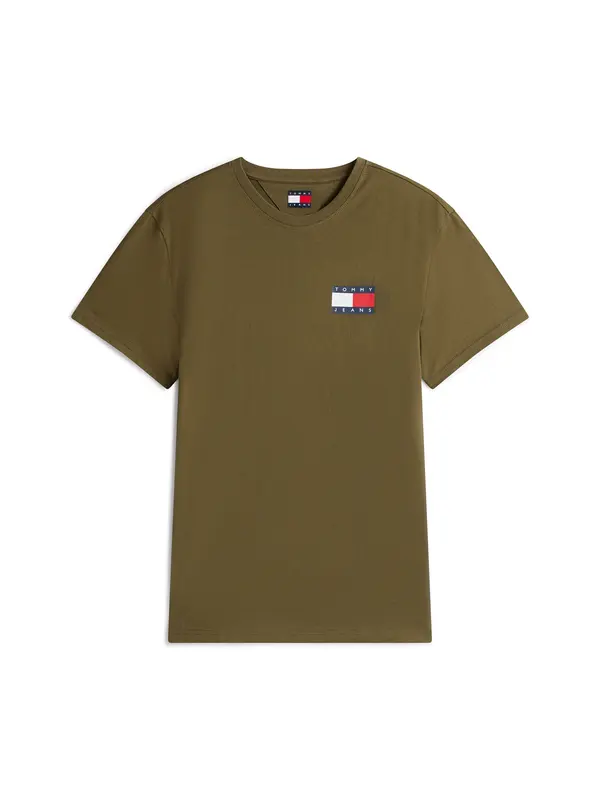 Tommy Jeans Tommy Jeans Majica 'ESSENTIAL'  plava / kaki / crvena / bijela