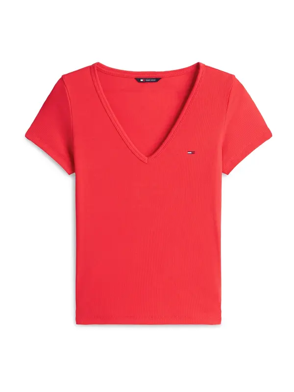 Tommy Jeans Tommy Jeans Majica 'ESSENTIAL'  svijetlocrvena
