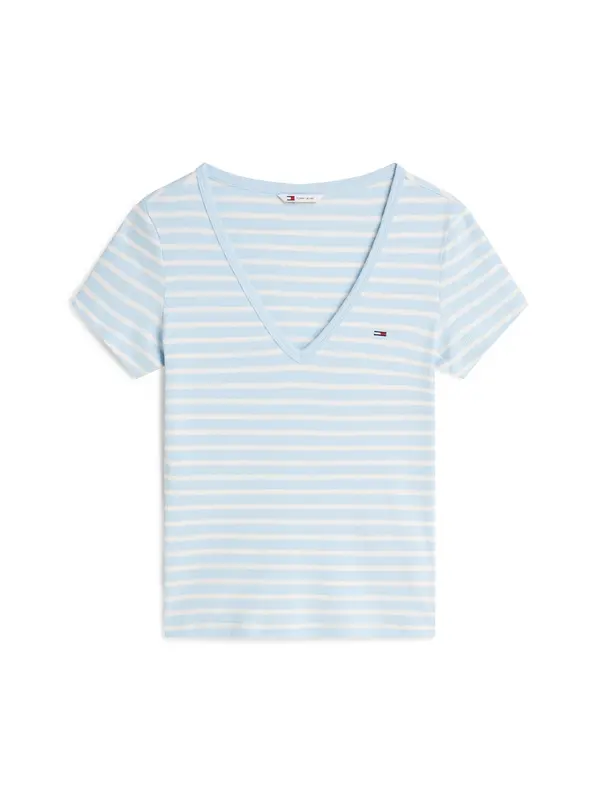 Tommy Jeans Tommy Jeans Majica 'Essential'  svijetloplava / bijela