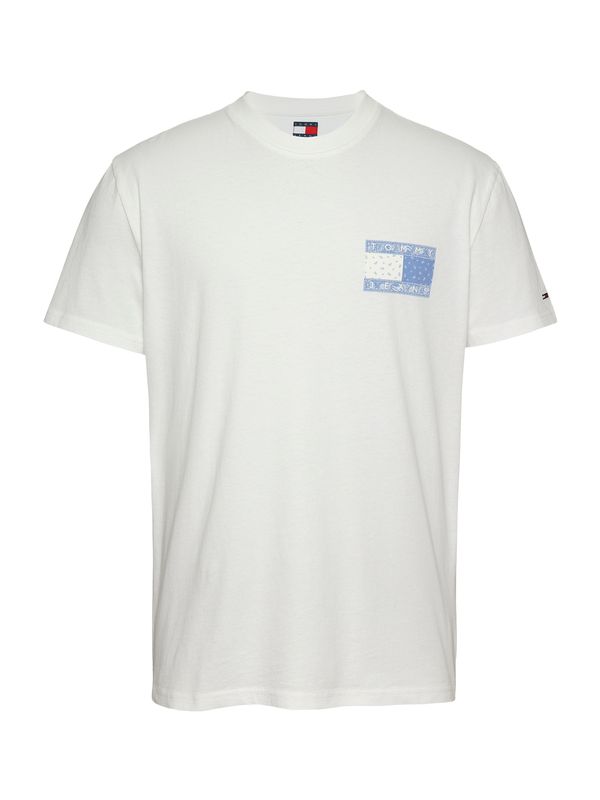 Tommy Jeans Tommy Jeans Majica  golublje plava / bijela