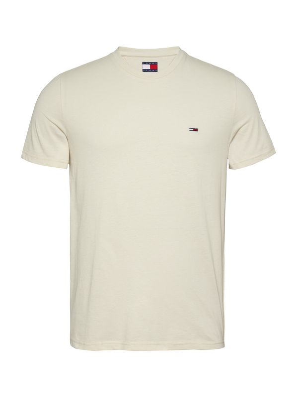 Tommy Jeans Tommy Jeans Majica 'JASPE'  bež / crvena / bijela