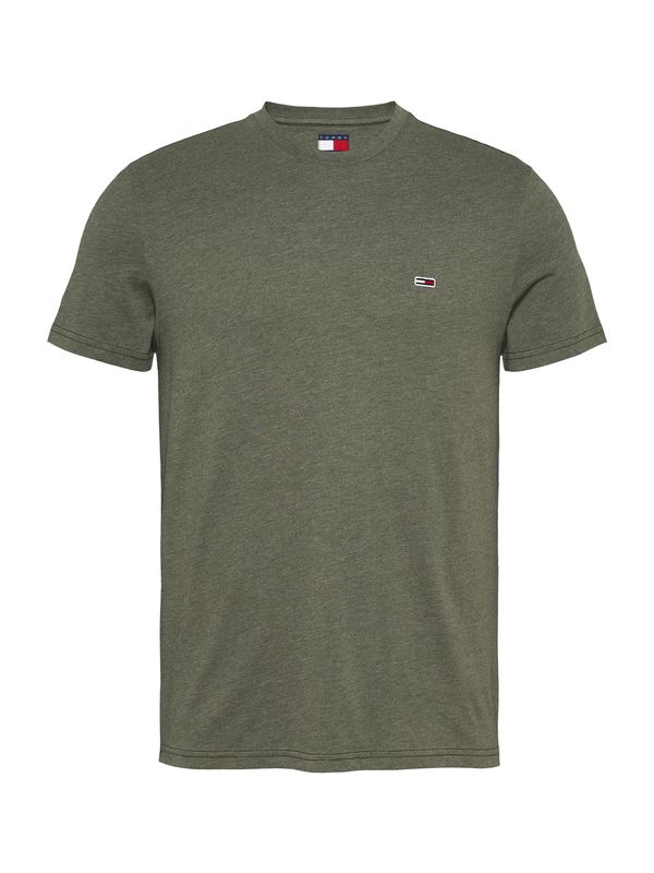 Tommy Jeans Tommy Jeans Majica 'Jaspe'  mornarsko plava / maslinasta / crvena / bijela