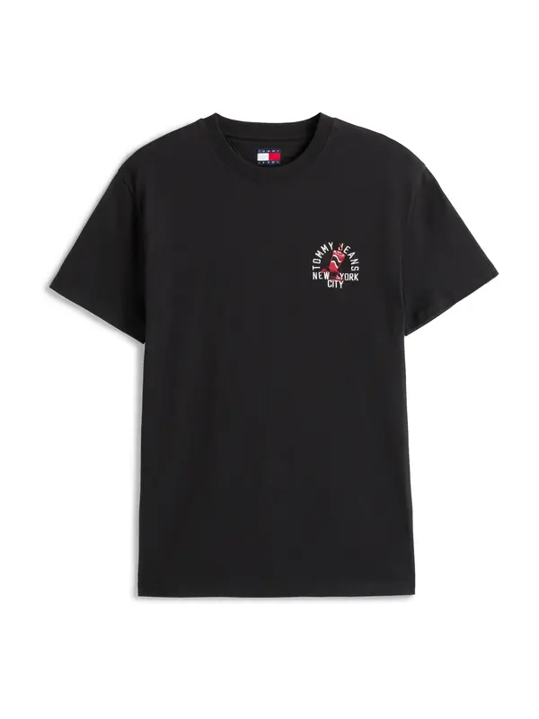 Tommy Jeans Tommy Jeans Majica  klasično crvena / crna / bijela