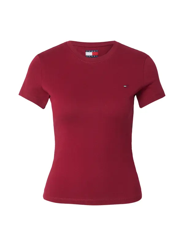 Tommy Jeans Tommy Jeans Majica  ljubičasto crvena