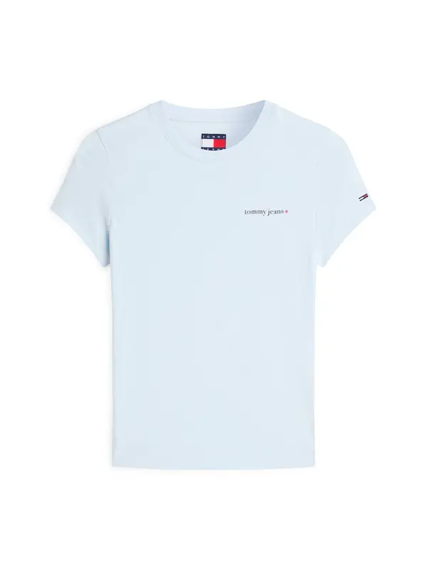 Tommy Jeans Tommy Jeans Majica 'Logo Slim'  svijetloplava