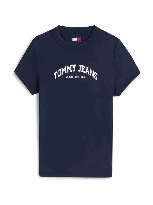 Tommy Jeans Tommy Jeans Majica  mornarsko plava / bijela