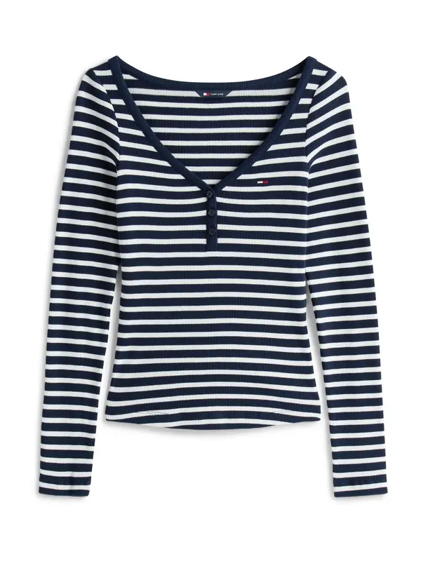 Tommy Jeans Tommy Jeans Majica  mornarsko plava / bijela
