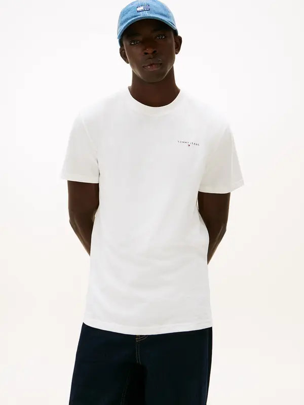 Tommy Jeans Tommy Jeans Majica  mornarsko plava / bijela