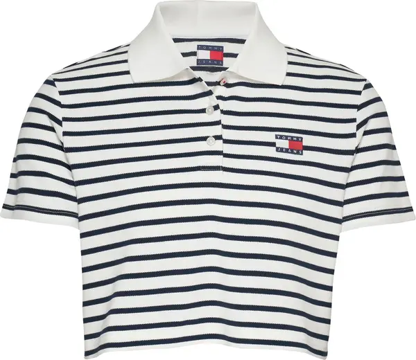 Tommy Jeans Tommy Jeans Majica  mornarsko plava / bijela