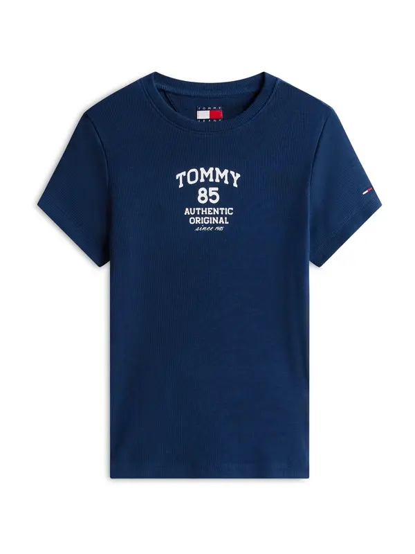 Tommy Jeans Tommy Jeans Majica  mornarsko plava / bijela