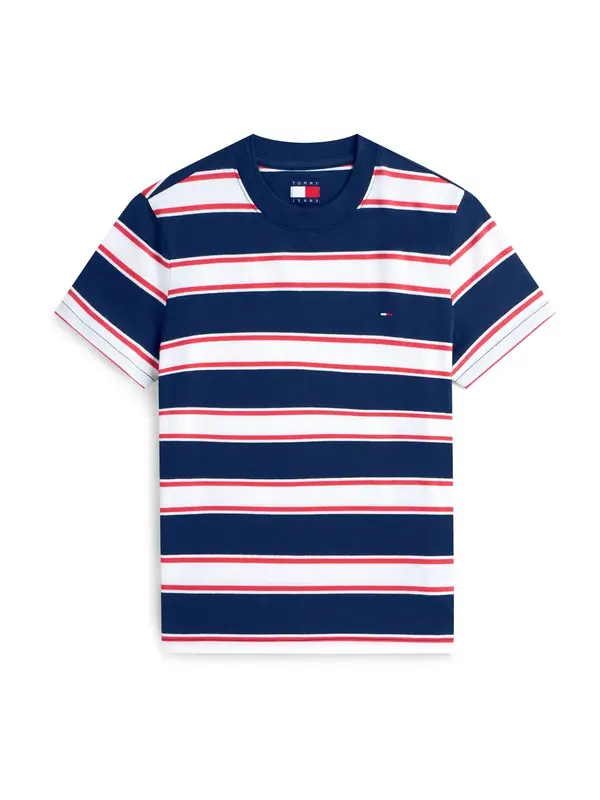 Tommy Jeans Tommy Jeans Majica  mornarsko plava / crvena / bijela