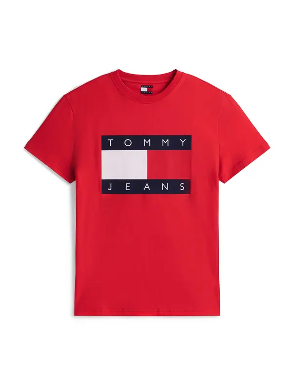 Tommy Jeans Tommy Jeans Majica  mornarsko plava / crvena / bijela
