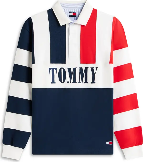 Tommy Jeans Tommy Jeans Majica  mornarsko plava / crvena / bijela