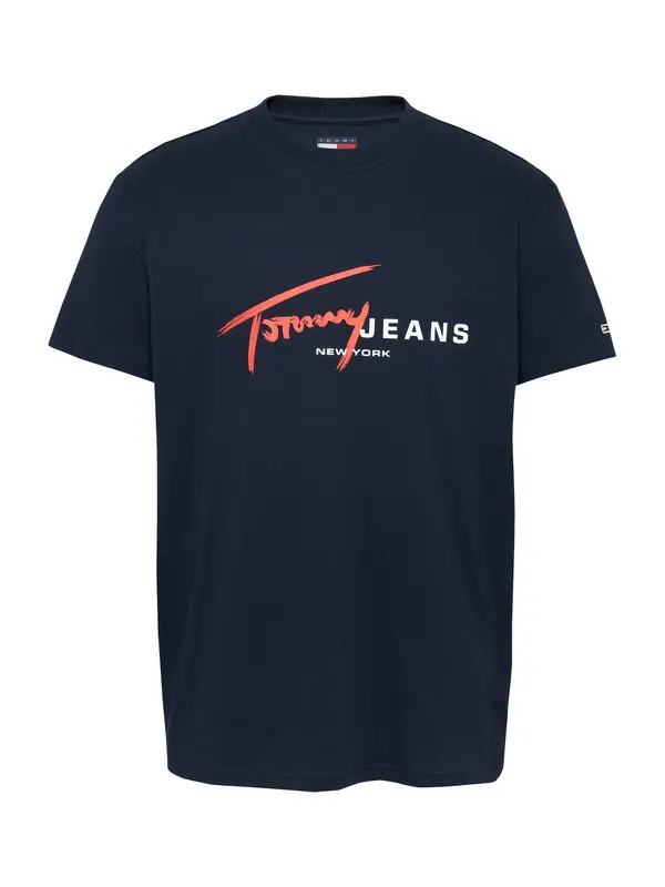 Tommy Jeans Tommy Jeans Majica  mornarsko plava / crvena / bijela