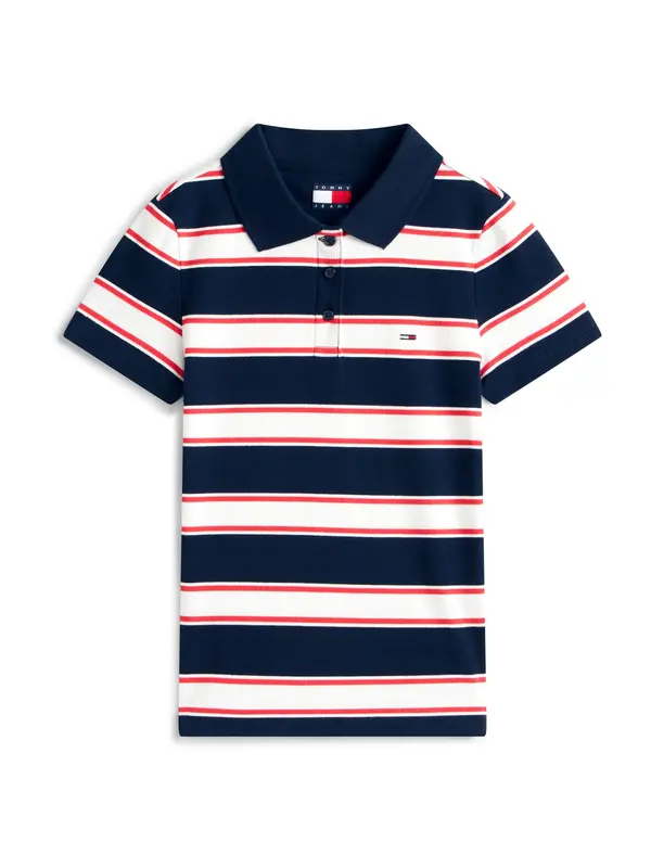 Tommy Jeans Tommy Jeans Majica  mornarsko plava / crvena / bijela