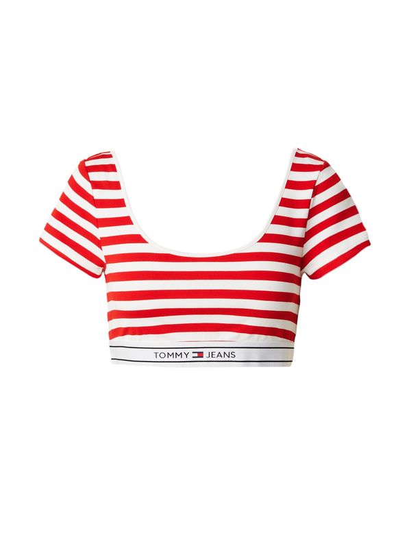 Tommy Jeans Tommy Jeans Majica  mornarsko plava / crvena / prljavo bijela