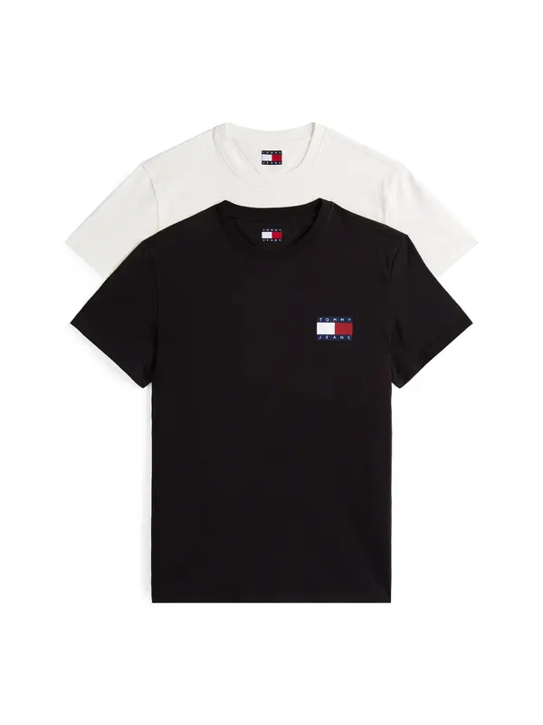 Tommy Jeans Tommy Jeans Majica  mornarsko plava / klasično crvena / crna / bijela