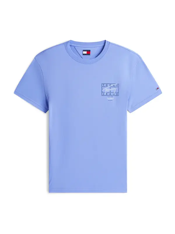 Tommy Jeans Tommy Jeans Majica  mornarsko plava / opal / svijetloplava / bijela
