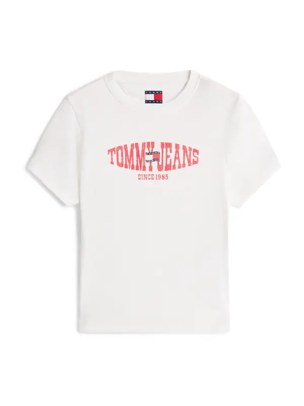 Tommy Jeans Tommy Jeans Majica  mornarsko plava / svijetlocrvena / bijela