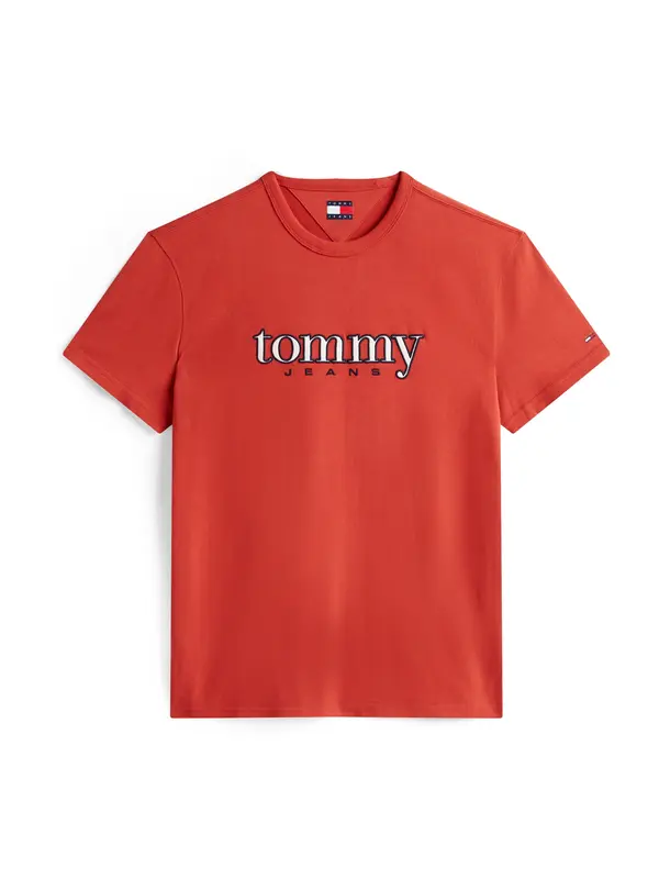 Tommy Jeans Tommy Jeans Majica  mornarsko plava / svijetlocrvena / bijela