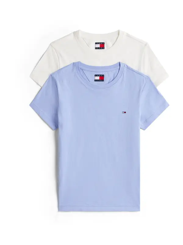 Tommy Jeans Tommy Jeans Majica  mornarsko plava / svijetloplava / crvena / bijela