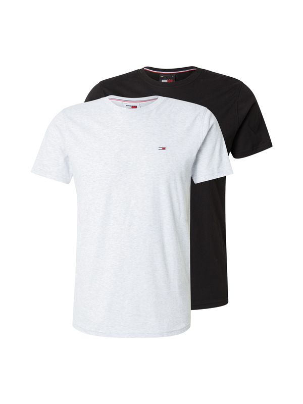 Tommy Jeans Tommy Jeans Majica  mornarsko plava / svijetlosiva / crna / prljavo bijela