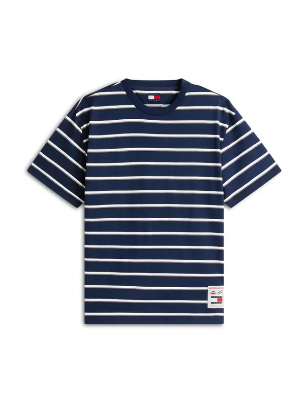 Tommy Jeans Tommy Jeans Majica  morsko plava / bijela