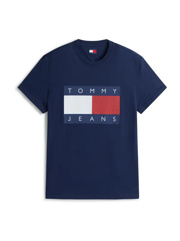 Tommy Jeans Tommy Jeans Majica  morsko plava / crvena / bijela