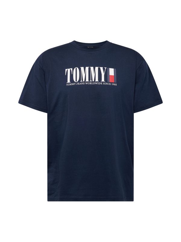Tommy Jeans Tommy Jeans Majica  morsko plava / crvena / bijela