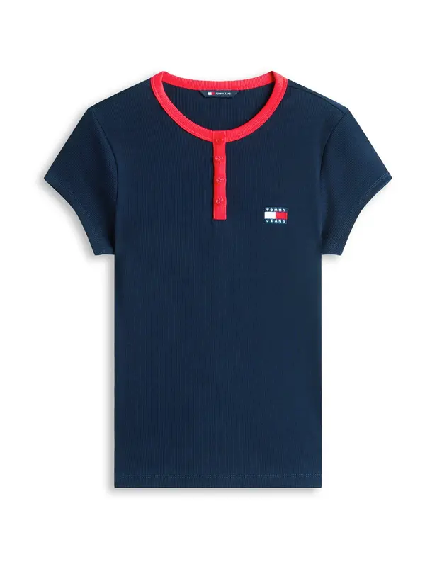 Tommy Jeans Tommy Jeans Majica  morsko plava / crvena