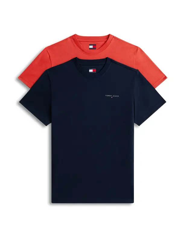 Tommy Jeans Tommy Jeans Majica  morsko plava / crvena
