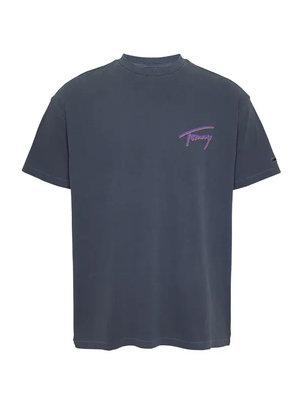 Tommy Jeans Tommy Jeans Majica  morsko plava / ljubičasta / lubenica roza