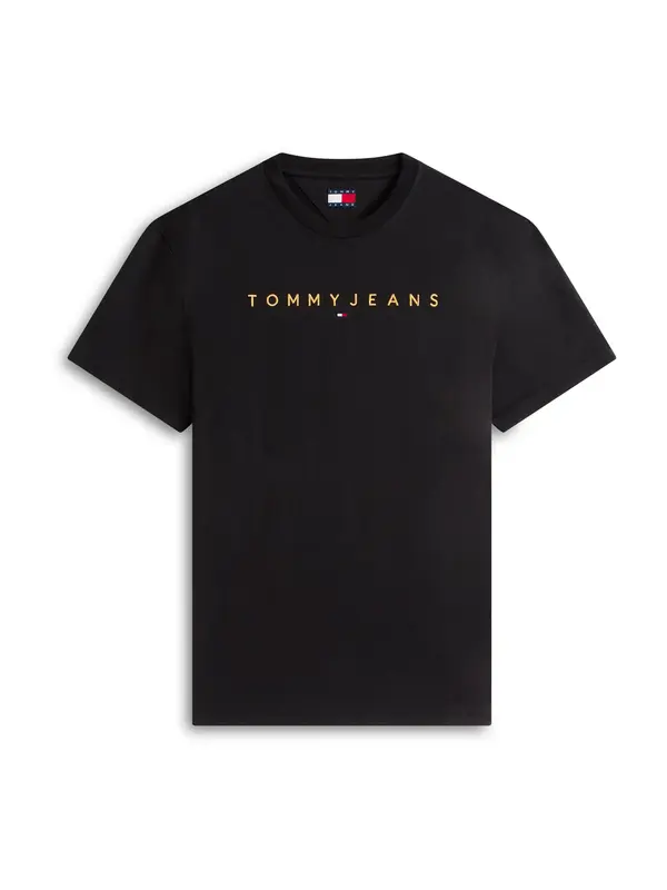 Tommy Jeans Tommy Jeans Majica  narančasta / crna