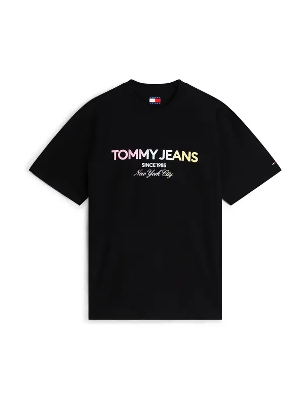 Tommy Jeans Tommy Jeans Majica 'NEW CLASSICS'  pastelno plava / svijetložuta / roza / crna