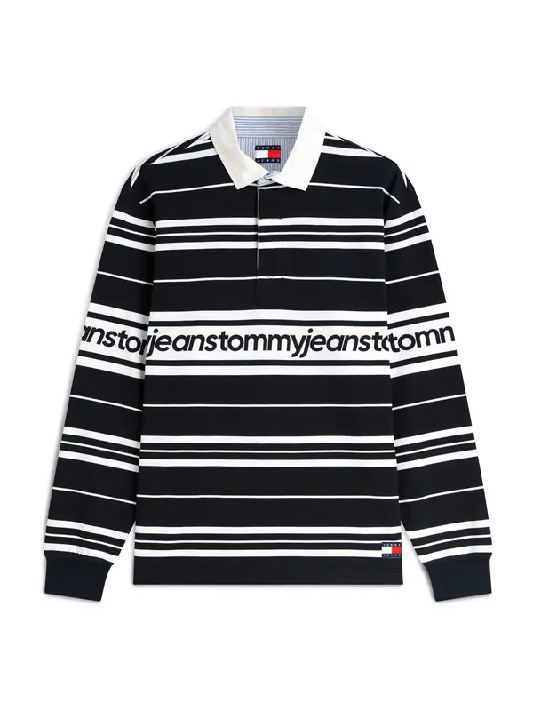 Tommy Jeans Tommy Jeans Majica  noćno plava / bijela