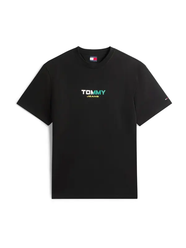 Tommy Jeans Tommy Jeans Majica  pastelno žuta / zelena / crna / bijela