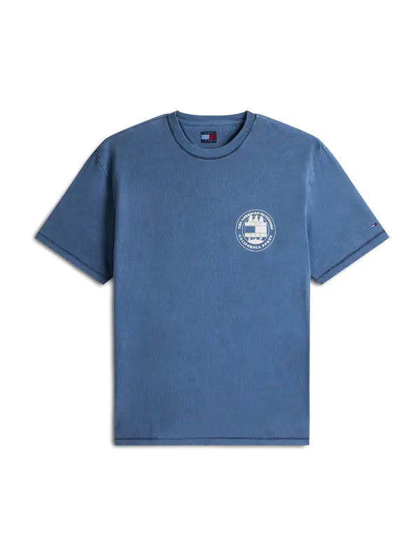 Tommy Jeans Tommy Jeans Majica  plava / bijela