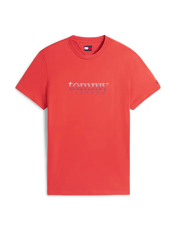 Tommy Jeans Tommy Jeans Majica  plava / svijetloplava / pastelno zelena / crvena