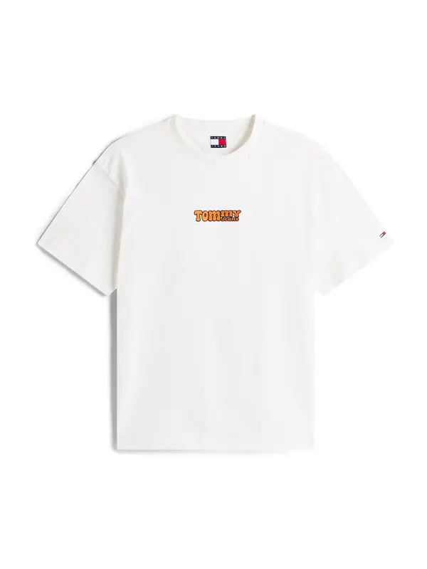 Tommy Jeans Tommy Jeans Majica  šafran / bijela