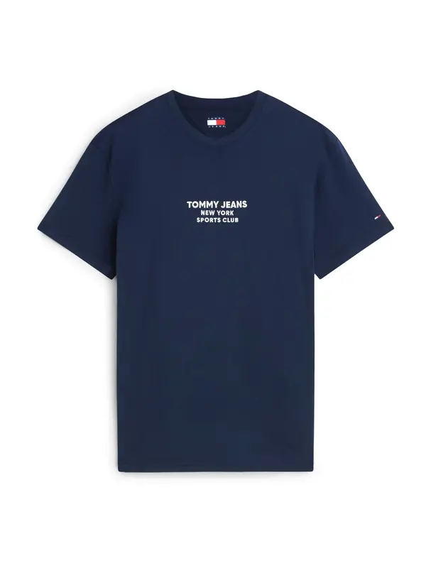 Tommy Jeans Tommy Jeans Majica 'SPORTS CLUB'  tamno plava / bijela