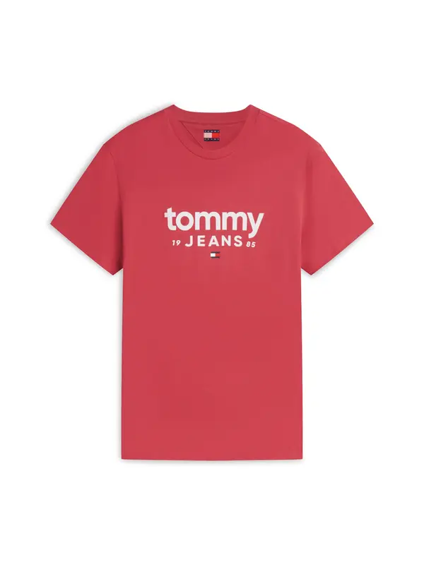 Tommy Jeans Tommy Jeans Majica  svijetlocrvena / bijela