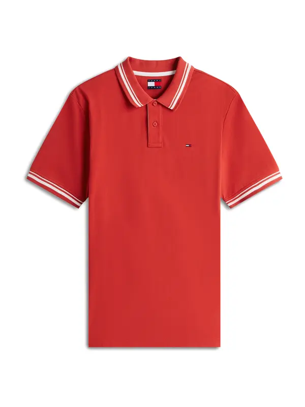 Tommy Jeans Tommy Jeans Majica  svijetlocrvena / bijela
